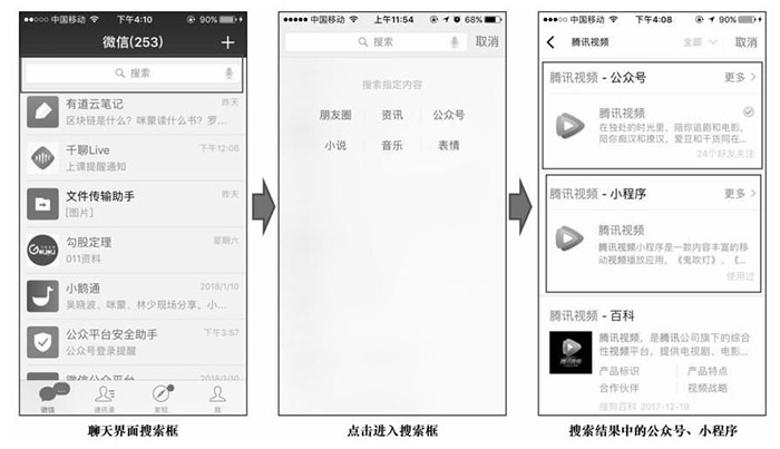 小程序的用戶入口優(yōu)勢(shì)二