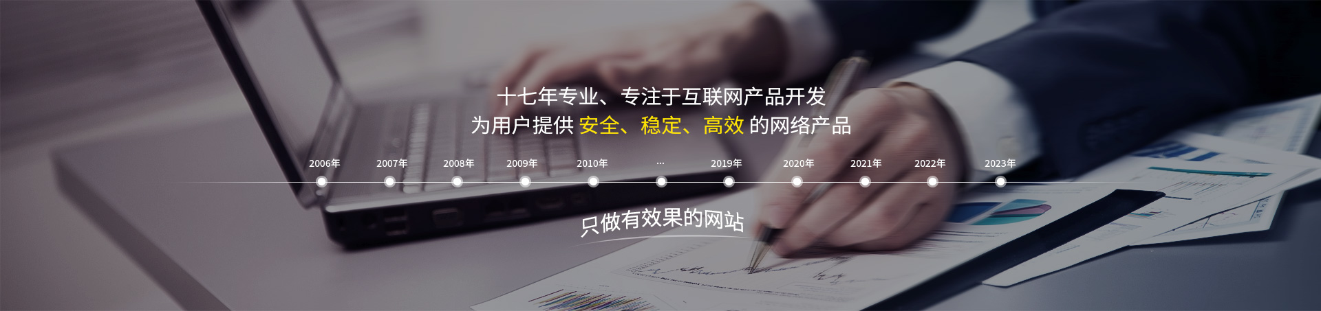 十七年專業(yè)、專注于互聯(lián)網(wǎng)產(chǎn)品建設(shè)